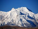 10 Pungpa Ri, Phola Gangchen And Shishapangma From Tong La Shishapangma (8012m) is the star mountain visible from the Tong La (5143m) between Nyalam and Tingri. Pungpa Ri is on the far left and Phola Gangchen is the peak just to left of centre.